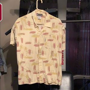 Men’s Columbia Hawaiian button up size medium